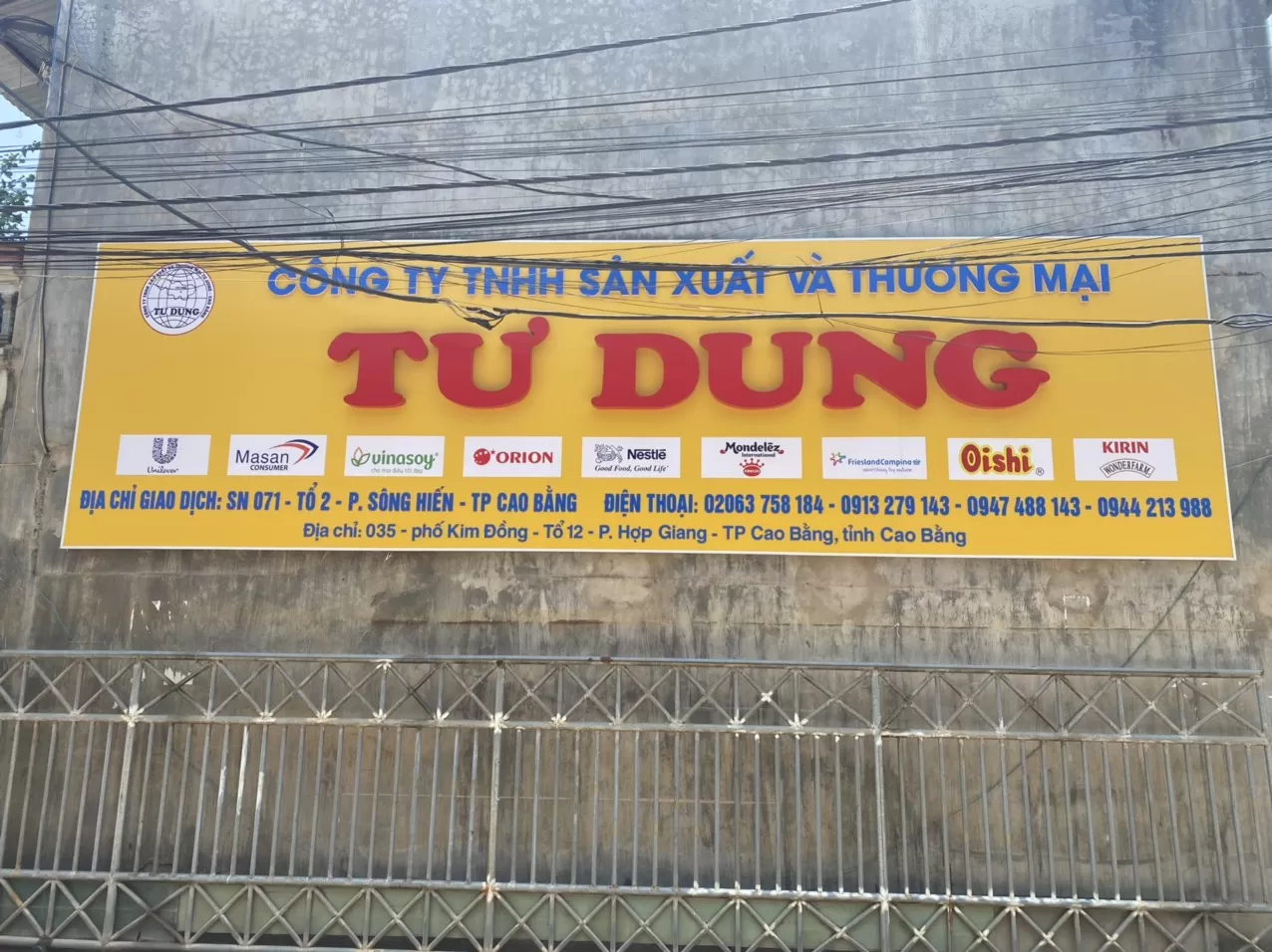 NPP Tư Dung - Cao Bằng